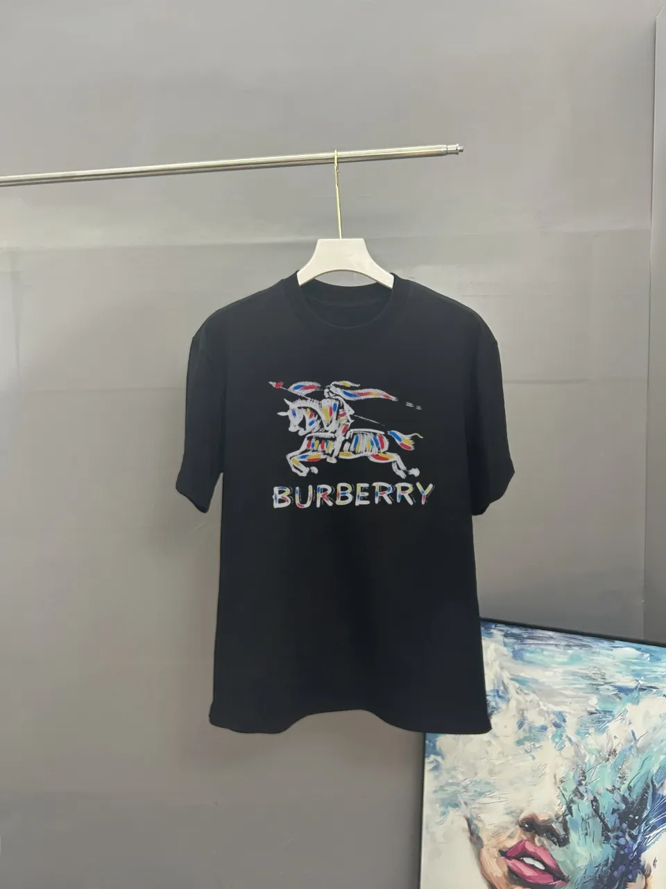 BURBERRY 2025 Classic T 280 ， Breathable ， ， ！ Same Style ：White Black Gray -Size：S M L Xl
